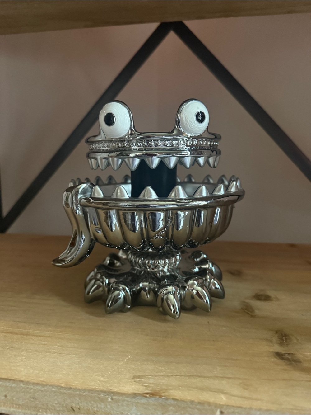 Bath & Body Works Monster Pedestal 3 wick candle holder